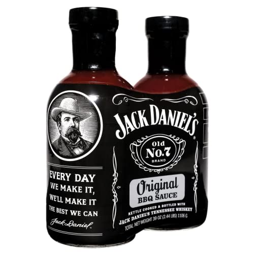 Jack Daniels - Salsa para barbacoa (553 g, 2 unidades)